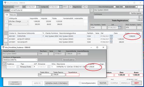 fattura di vendita con r.a hermes adv|Registrazione contabile delle operazioni in reverse charge.